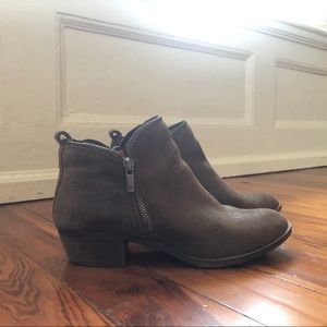 Lucky Brand brown leather boots size 8